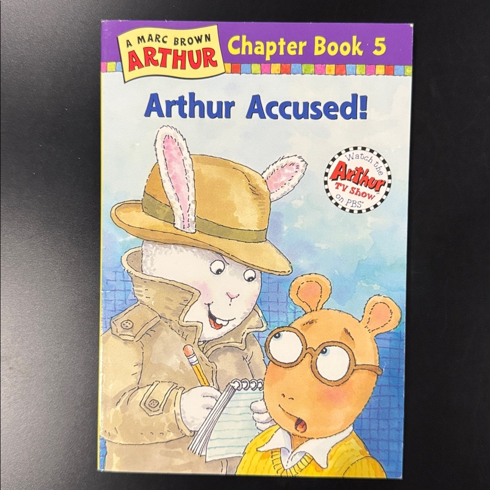Arthur Chapter Book #5: Arthur Accused! - Vintage Softcover Chapter Book